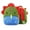dinosaur, variant on Cute Animal Plush Kids Backpack for Toddlers Boys Girls, Soft Lightweight Cartoon School Bag for Preschool, Travel & Daycare (Unicorn, Dinosaur, Bunny, Cat, Dog)