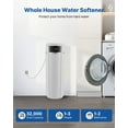 thumbnail image 2 of VEVOR Water Softener, 32,000 Grains Whole House Water Softener System, with Automatic Touch Control Panel, Bypass Valve, Reduce Hardness and Minerals, Improve Water Quality, for 1-2 Bathrooms, 2 of 9