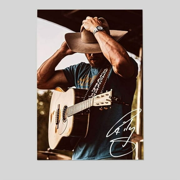 Music Poster- Riley Green Poster - Vintage Style - Size 24x36 - Postora