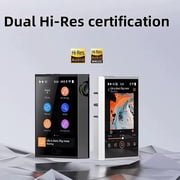 SHANLING M1 Plus Pure Music Player,Portable Hi Res MP3 Plyaer,Bluetooth 5.2 Digital Audio Player,ES9069Q DAC,768kHz/32bit,DSD512,661mW@32Ω Output,Support LDAC/WiFi/DLNA/Airplay/Tidal (Black)