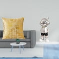 thumbnail image 2 of Elegante Funda De Cojín De Astronauta, Moderna Funda De Almohada Decorativa Punk Para Sala De Estar, Oficina, Dormitorio, Coche, Adorno De Mesa, Regalo De Inauguración De La Casa, 2 of 8