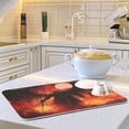 thumbnail image 6 of qxltty The Demon with A Sword Kitchen Drying Mat Extremely Absorbent Microfiber Dish Mats for Plates Cutlery Pots and Pans 18×24in, 6 of 8