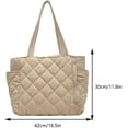 thumbnail image 6 of LinYooLi Quilted Tote Bag for Women Puffer Hobo Handbag Padding Quilted Bag Trendy Lightweight Shoulder Bag Casual, 6 of 6