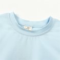 thumbnail image 5 of Hiijoy Toddler Boys Summer Outfits 2 Piece Tracksuit Solid Short Sleeve T Shirt with Shorts Set, Sizes 4-5T, 5 of 8