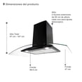 thumbnail image 2 of Tricombo Supra, campana de pared + parrilla de inducción magnética y parrilla de gas SUPRA Tricombo Lussari parrilla de gas + parrilla de inducción magnetica y campana de pared, 2 of 8