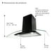 thumbnail image 2 of Tricombo Supra, campana de pared + parrilla de inducción magnética y parrilla de gas SUPRA Tricombo Lussari parrilla de gas + parrilla de inducción magnetica y campana de pared, 2 of 8