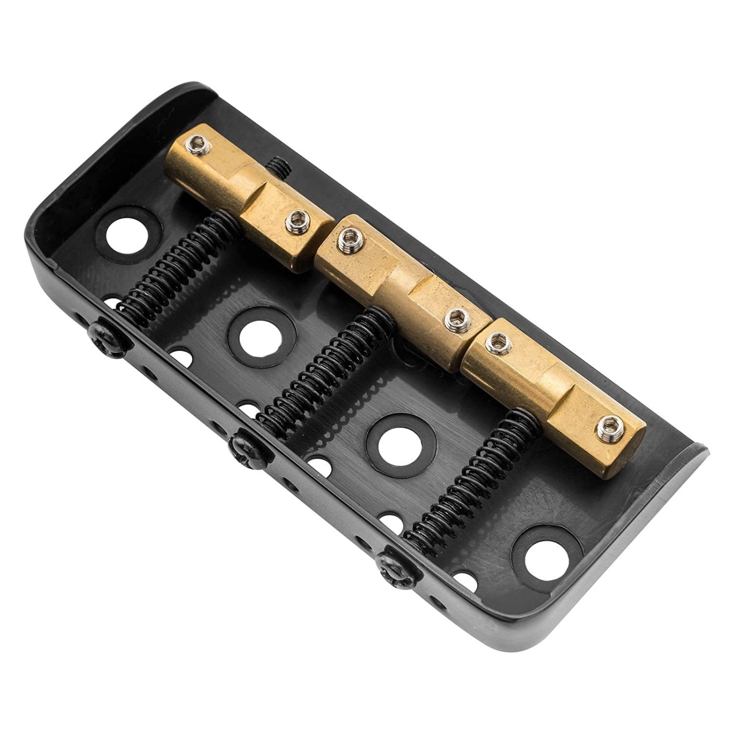 Guitar Parts WILKINSON Ashtray Bridge WTB Telecaster Brass Saddle Chrome Short