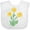AA-White, variant on Inktastic Yellow Buttercup Flowers Boys or Girls Baby Bib