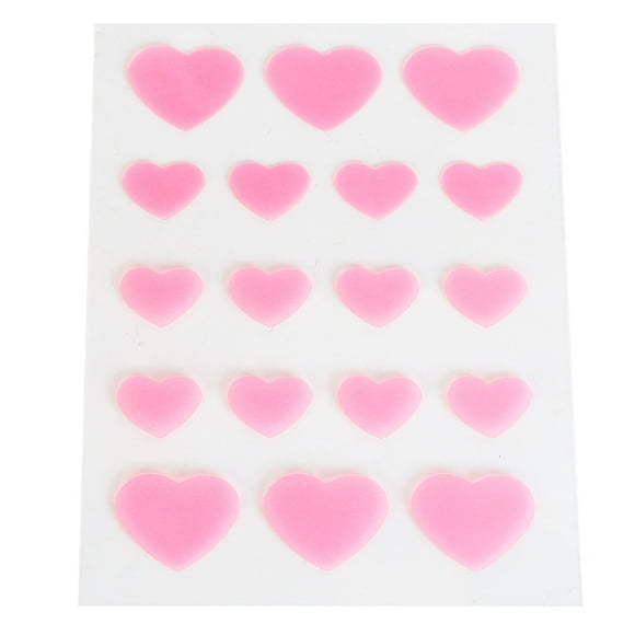 Hydrocolloid Patch, 4 Packs 18 Dots Pink Facial Spot Sticker Comfortable Fit Waterproof Separate Packaging for Daily Makeup