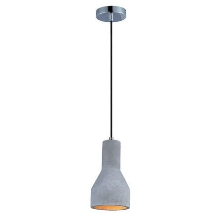 

Pendants 1 Light Bulb Fixture With Polished Chrome Tone Finish GU10 Bulb Type 6 inch 4 Watts