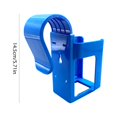 thumbnail image 2 of Portavasos para piscina, estante colgante para almacenamiento de cerveza, accesorios para piscina (marco alto azul), 2 of 7