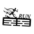 thumbnail image 2 of veasfak Medal Hanger Display Rack Sturdy for Sport Race Runner Various Sports Medals B, 2 of 8