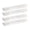 Clear, variant on 18-Inch Acrylic Mahjong Racks with Pusher Arms, Robust 4-in-1 American Mahjong Accessory Set, Resilient & Shatter-Resistant Tile Holders in Blue / Clear, 4-Pack