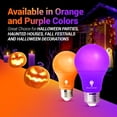 thumbnail image 4 of Bombilla LED Bluex A19 morado/naranja 9 W 120 V (x12), 4 of 6