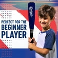 thumbnail image 2 of Franklin Sports MLB Los Angeles Dodgers Foam Bat + Ball Set, 21 in, 2 of 10