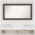 thumbnail image 4 of Amanti Art Custom Wall and Bathroom Mirror (28.5 x 51.5 in.), Rustic Pine Brown Frame, 4 of 7