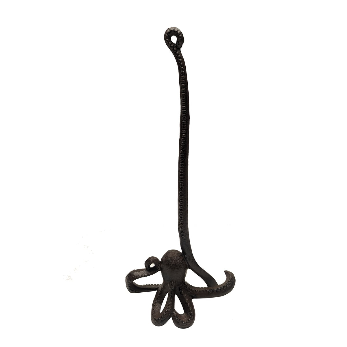 Octopus Kitchen Paper Towel Bathroom Toilet Tissue Roll Holder Cast Iron Stand Beach Home Decor