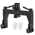thumbnail image 1 of GloryStar 3000 LBS 3-Point Quick Hitch, Fits Category 1 Tractors, Attachment Between Lower Arms with Two Receivers Included, 1 of 7