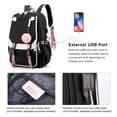 thumbnail image 5 of Mochila escolar para niñas y niños, mochilas para adolescentes, casual, coll, 5 of 5