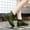 Green, variant on Women Fashion Low Ankle Slip on Rain Boots Waterproof Anti-Slip Deep Lug Sole Short Wellies Lightweight Footwear for Rainy Commute, Garden Yard Work White 10(44)