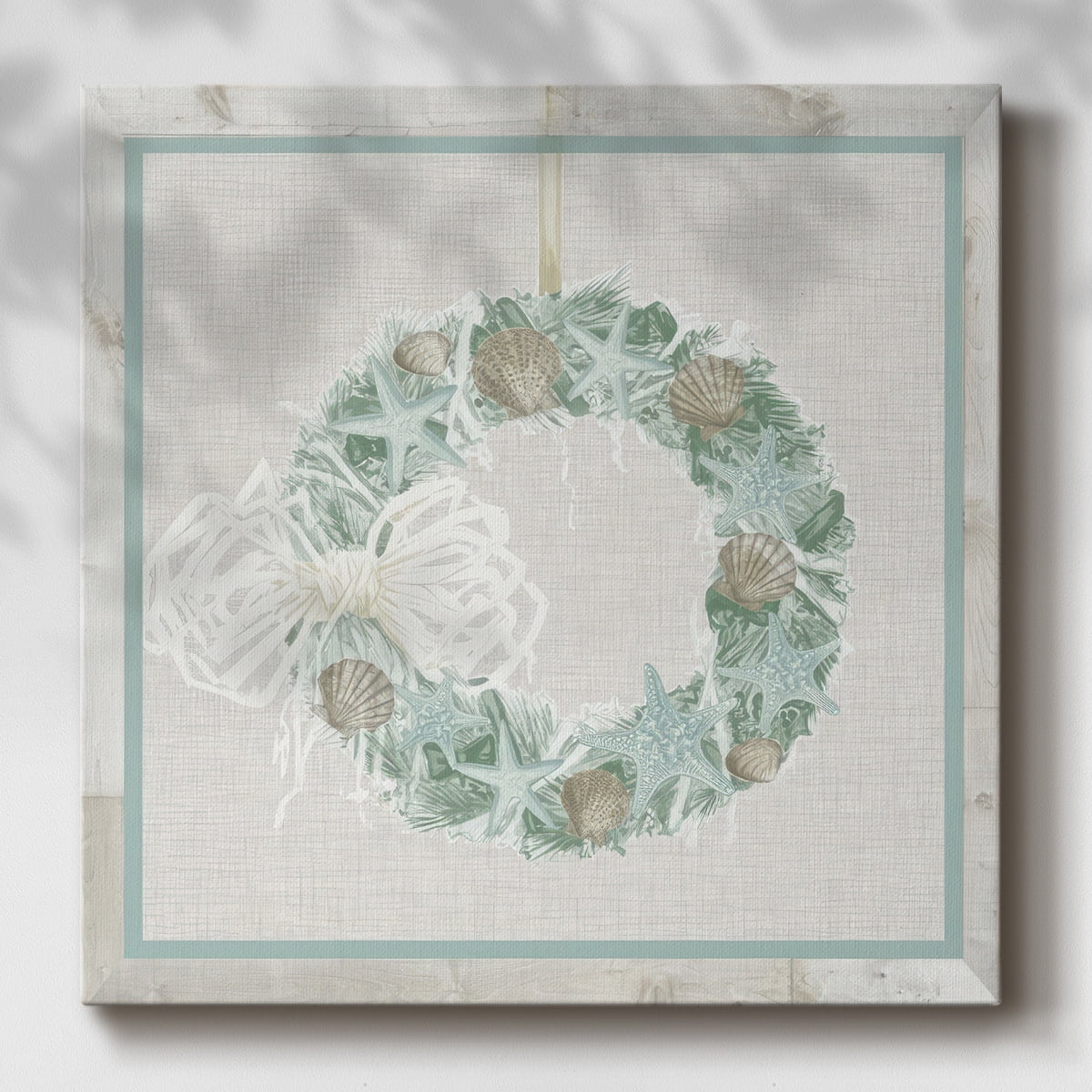 Coastal Christmas I- Gallery Wrapped Canvas