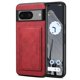 thumbnail image 4 of DENIOR For Google Pixel 8 Case Retro Leather+TPU+PC Card Holder Phone Cover - Grey, 4 of 5