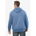 thumbnail image 2 of Kingsize Men's Big & Tall Fleece Zip-front Hoodie Jacket, 2 of 4
