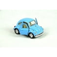 thumbnail image 3 of 4" Kinsmart 1967 Volkswagen Beetle Diecast Model Toy Car No Scale Pastel Blue, 3 of 4