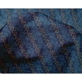 thumbnail image 4 of oneOone Silk Tabby Fabric Leaves & Floral Block Fabric Prints By Yard 42 Inch Wide, 4 of 4