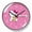 Black B, variant on Clock Cartoon Education Mute Watch Mute Sweep Quartz Clock Wall Decoration Bedroom Decor Household Supplies