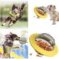 thumbnail image 3 of Generic Saturn Toy Dispensador de alimentos divertido e interactivo para perros y gatos, alimentación lenta para una mejor digestión (planeta amarillo), 3 of 5