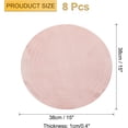 thumbnail image 2 of Qucyy 15"/38 8-Piece Set x Metal Polyethylene Pressed Placemats for Dining Tables, 2 of 5