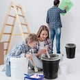 thumbnail image 6 of 5 Gallon Paint Strainer with Elastic Top Opening White Fine Mesh Filters Bag for Gardening (30 Pieces), 6 of 7