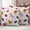 Pink, variant on Spring Butterfly Dragonfly Waterproof Outdoor Throw Pillow Covers 18"x18" Pack 2, Pillow Cases Throw Cushion Cover with Zipper, Beige Botanical Floral Rustic Washable Pillowcase for Poolside Sofa