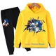 thumbnail image 3 of Conjuntos de ropa con capucha y pantalones de Sonic para niños y niñas, trajes de disfraces de Sonic de América, 3 of 5