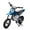 Blue, variant on Track Seven 24V Electric Dirt Bike, 250W Ride on Motorcycle with Twist Grip Throttle, Hand-Operated Dual Brakes, Speed Up to 10 MPH, for Age 8-12, Green