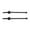 black, variant on Durable Front CVD Drive Shaft Scratch Resistant RC CVD Axles Drive Shafts for UDR 8550 8553 DIY Modified Hobby Car Trucks
