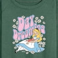 thumbnail image 3 of Disney - Alice in Wonderland - Day Dreaming - Women's Lightweight French Terry Long Sleeve Shirt, 3 of 5