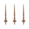 thumbnail image 5 of Vickerman 12" Coral Glitter Cupola Finial. This long finial ornament adds depth and texture to any holiday decorating project. Made with shatterproof plastic. Includes 3 pieces per bag., 5 of 5