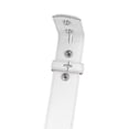thumbnail image 6 of Falari Replacement Leather Dress Belt Strap Without Buckle Snap on Strap 33mm fit 35mm Buckle - White M, 6 of 7