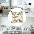 thumbnail image 5 of BANET Set of 2, Wild Leaves Double Sided Decorative Pillows Cases Throw Pillows Covers 12x12in, 5 of 7