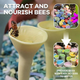 thumbnail image 3 of Bee Insect Drinking Cup, Bee Cups for Garden, Mini Drinking Cups Används av bin i trädgårdar. (5 färger), 3 of 5
