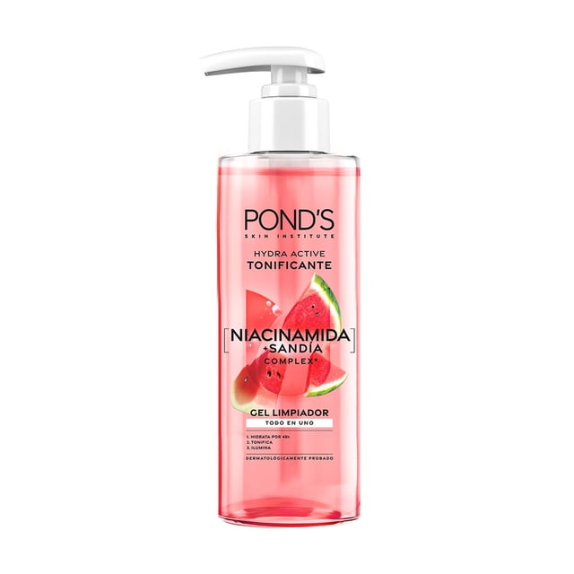 Gel Limpiador Facial Pond'sHydra Active Tonificante Sandía Complex, 200 ml