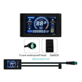 thumbnail image 4 of 24-72V E-Bike LCD-S966 Colorful Display Control Panel with NFC Function Waterproof Plug Electric Bicycle Accessories, 4 of 8