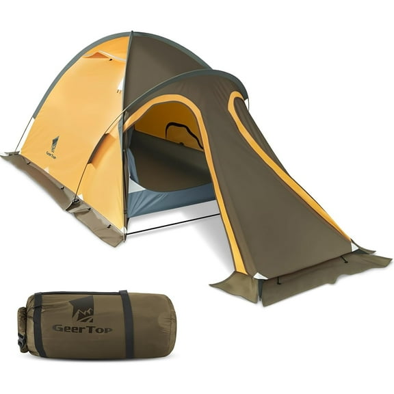 GEERTOP 2-Person Backpacking Tent Waterproof Lightweight Double Layer Tent for Camping Hiking All Weather Travel