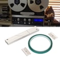 thumbnail image 1 of 1/4 10 Inch Tape Splicing Set, Tape Splicing Block Easy Installation Hard Anodized Finish Leader Tape Secure Splicing  for Universal Tape and Reel Recorders, 1 of 7