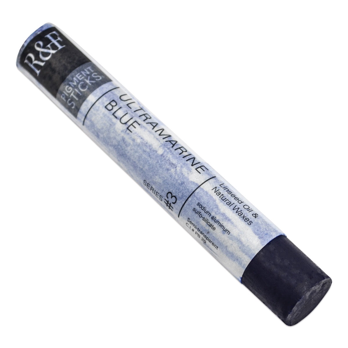 R&F Handmade Paints Pigment Stick, 38ml, Ultramarine Blue