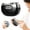 Black, variant on Electric Nail Clippers for Thick Nails - Automatic Nail Trimmer with LED Light, USB Rechargeable, Nail File and Polisher, 3-Speed, Suitable for Adults, Adults, Adults, Seniors, Hom Makeup Organizers
