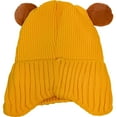 thumbnail image 6 of Loonyx Toddler Unisex Knit Frog Winter Hat with Eye Appliques, Yellow, Ages 6M-3Y, 6 of 8