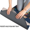 thumbnail image 3 of Beagle Dog Dog and Pioneer Flower Hot Yoga Mat Towel Non Slip for Hot Yoga - Quick-Drying Yoga Mat Cover with 4 Corner Pockets with Travel Bag - Hot Yoga Towel Non Slip 70"x26", 3 of 6